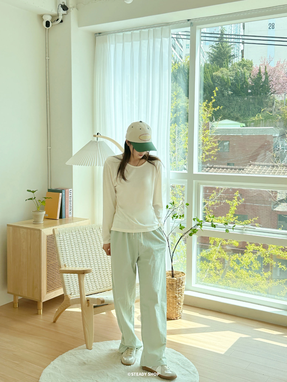 [커플룩/키작녀] 도스 나일론 투웨이 밴딩 팬츠 (7colors) 상세 이미지 21