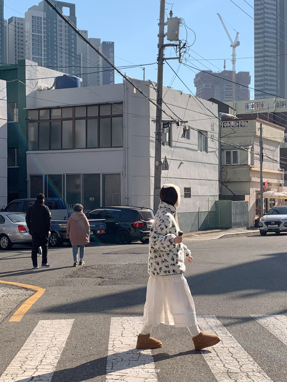 [당일출고/봄스커트🌸] 앤스 캉캉 프릴 롱스커트 스커트 빅사이즈 (2colors) 상세 이미지 27