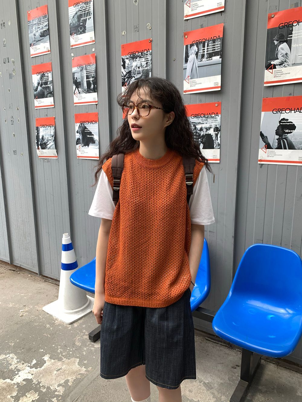 メッシュニットベスト | ファッション通販サイト NUGU