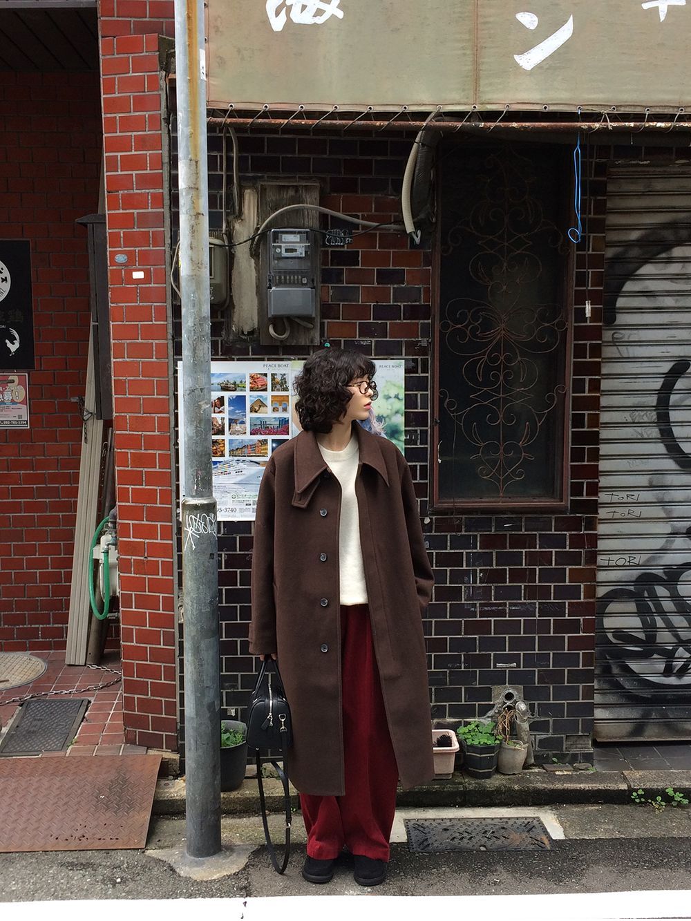 (하이퀄리티)피어 울 롱 코트 상세 이미지 6