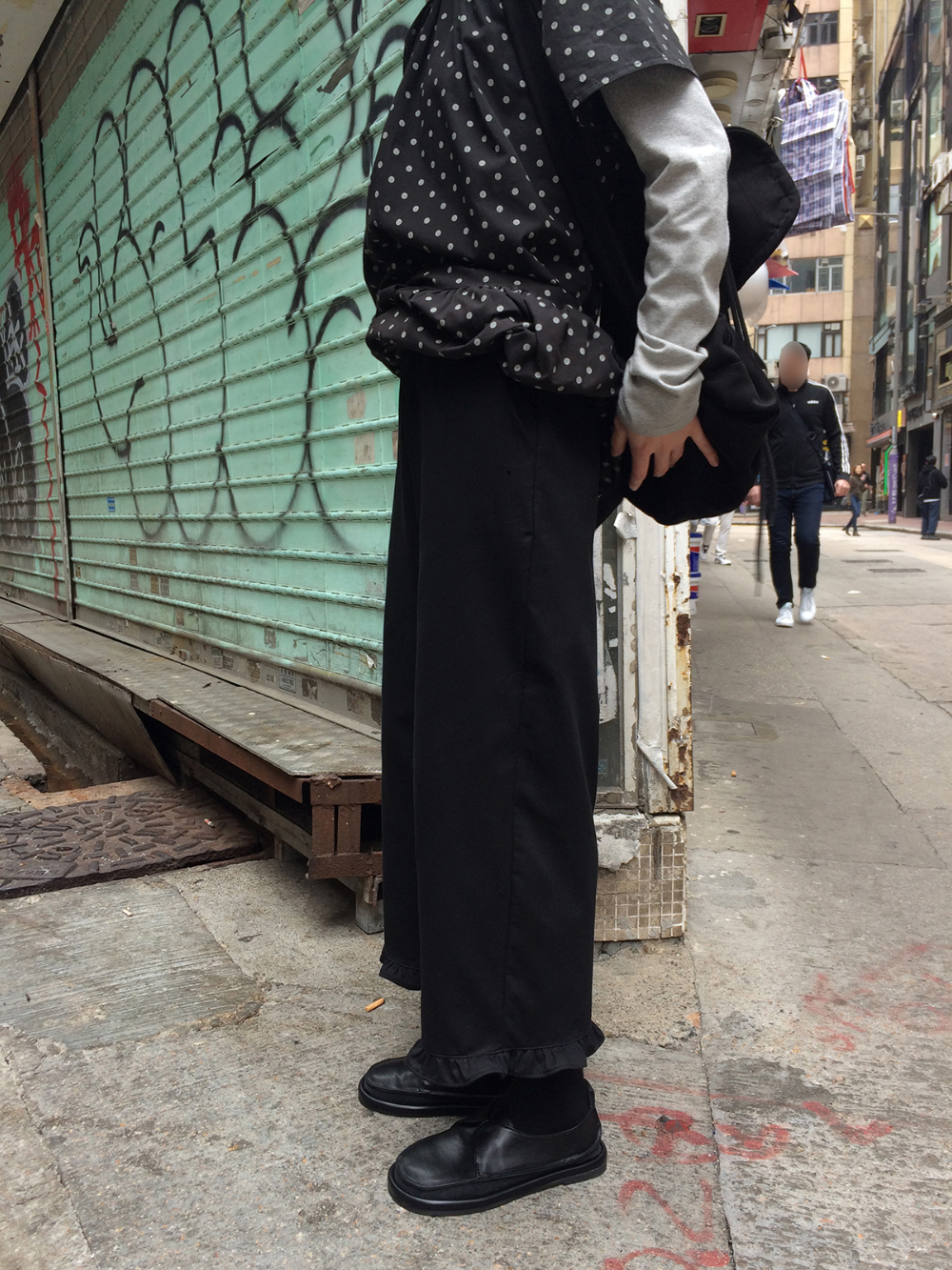 (봄신상)키츠 프릴 일자팬츠 상세 이미지 2