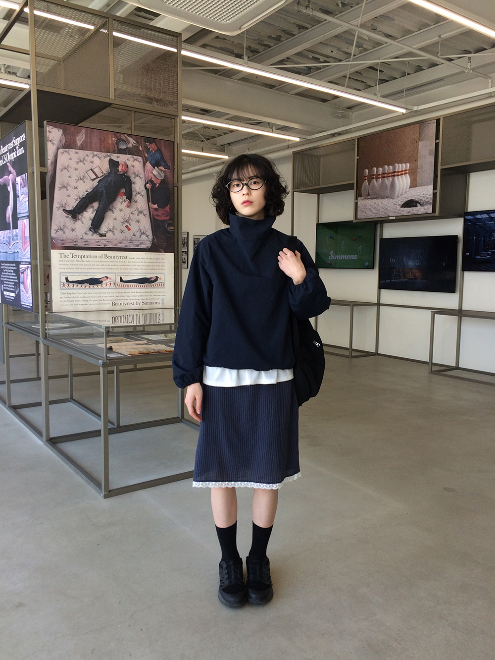 치마 모델 착용 이미지-S1L32