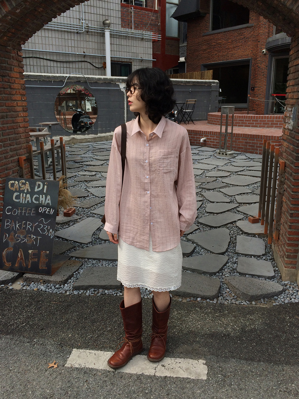 치마 모델 착용 이미지-S2L13