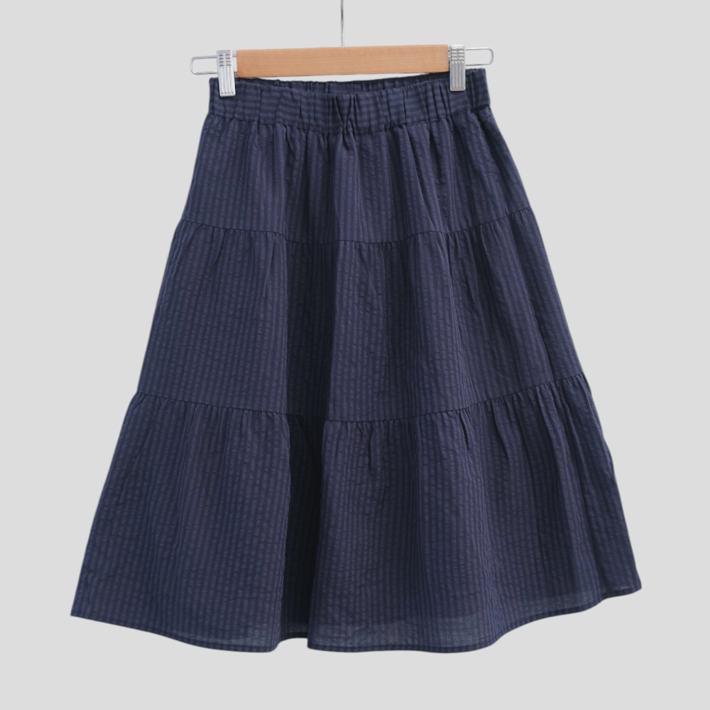 미니 스커트 차콜 색상 이미지-S1L39