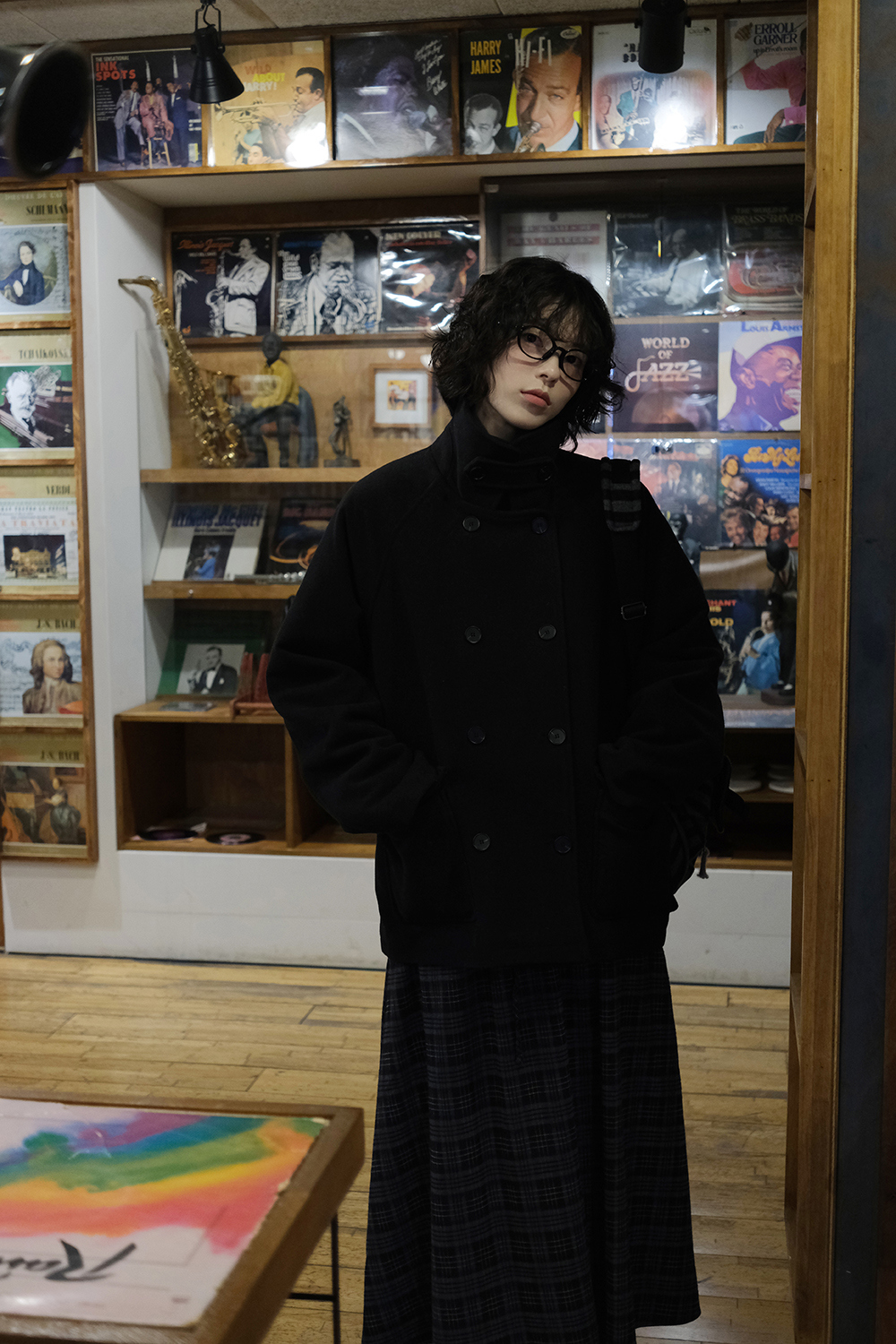 코트 모델 착용 이미지-S1L30