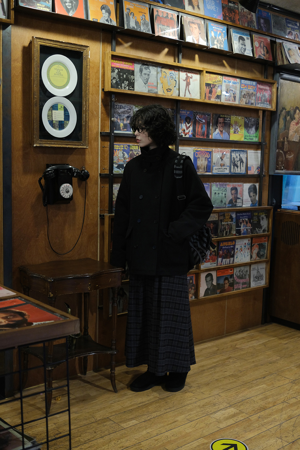 코트 모델 착용 이미지-S1L26