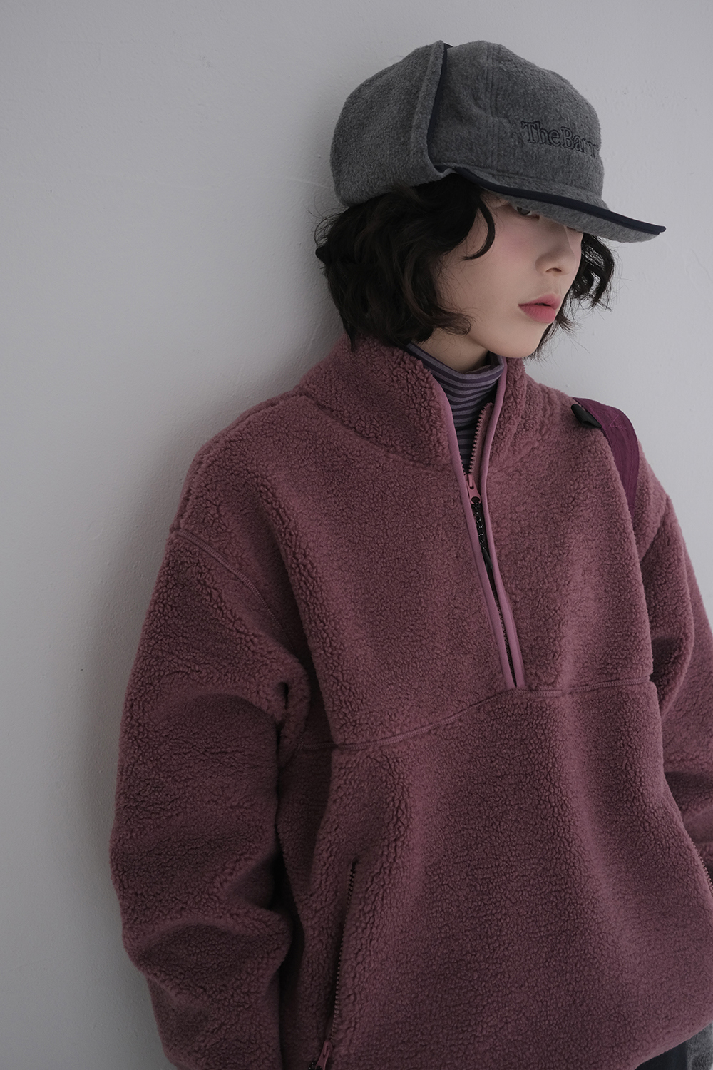 긴팔 티셔츠 모델 착용 이미지-S1L30