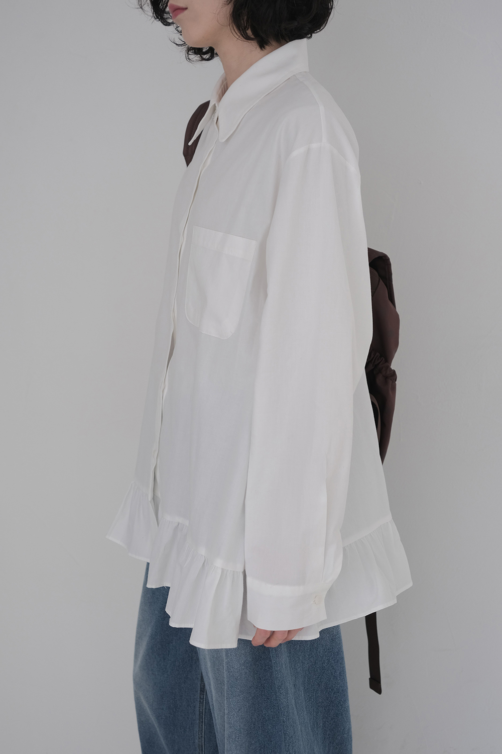 블라우스 모델 착용 이미지-S1L36