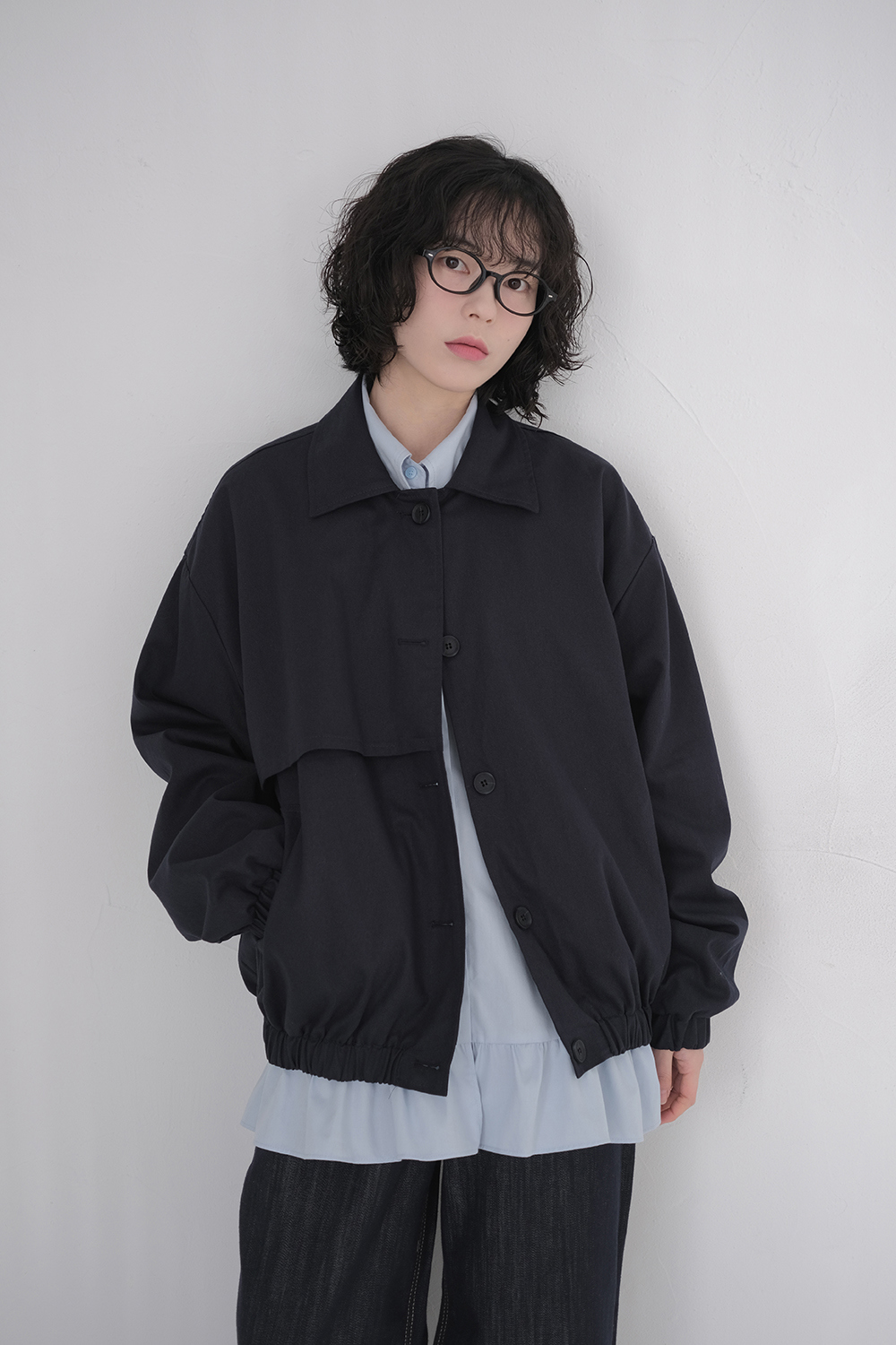 블라우스 모델 착용 이미지-S1L16