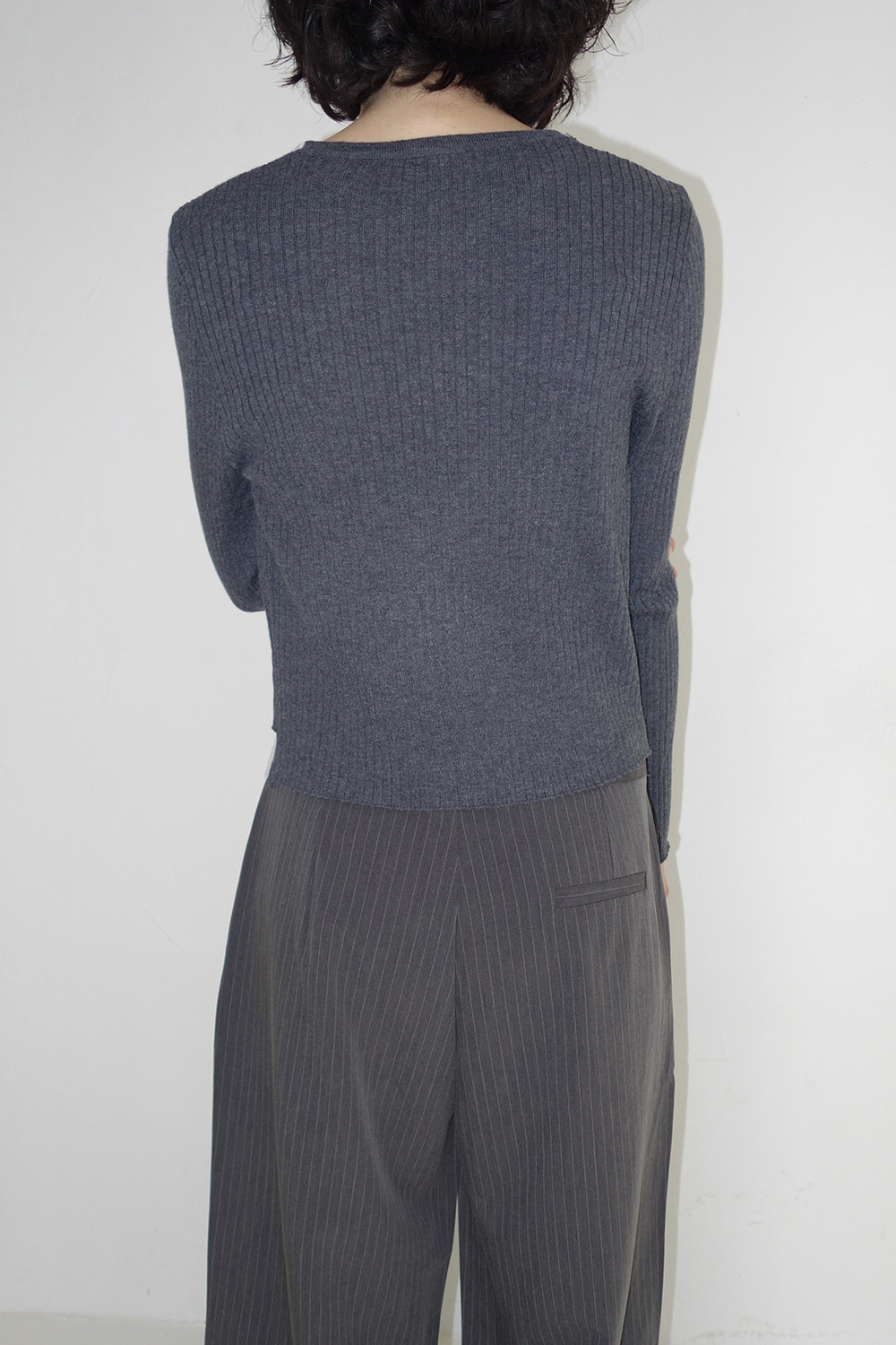 카디건 모델 착용 이미지-S1L62