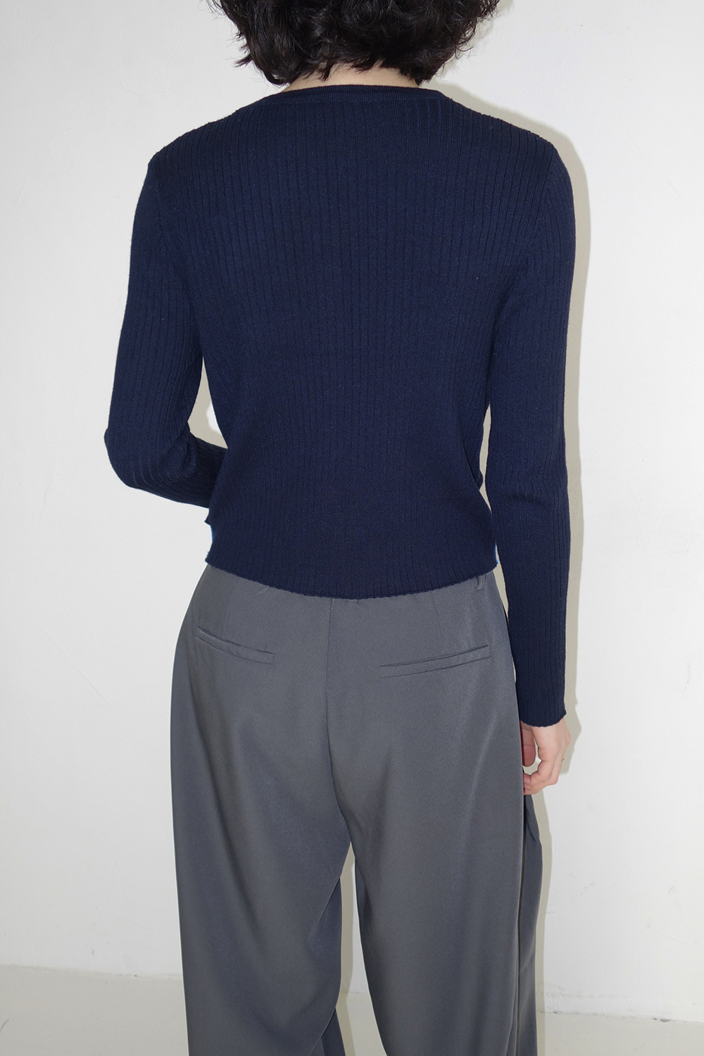 카디건 모델 착용 이미지-S1L61