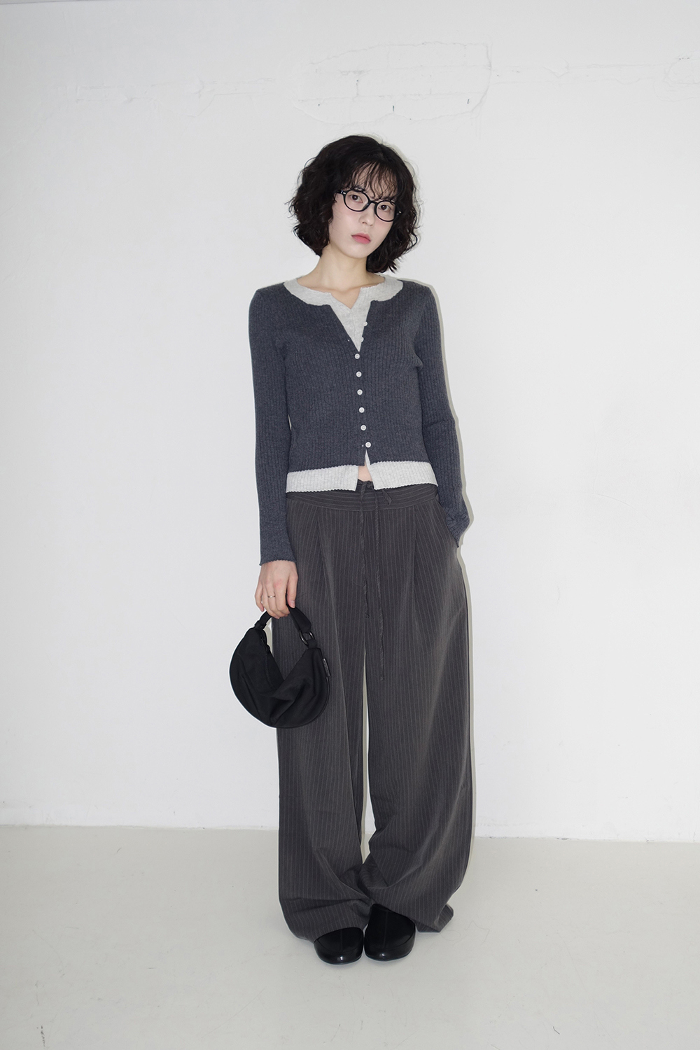 카디건 모델 착용 이미지-S1L60