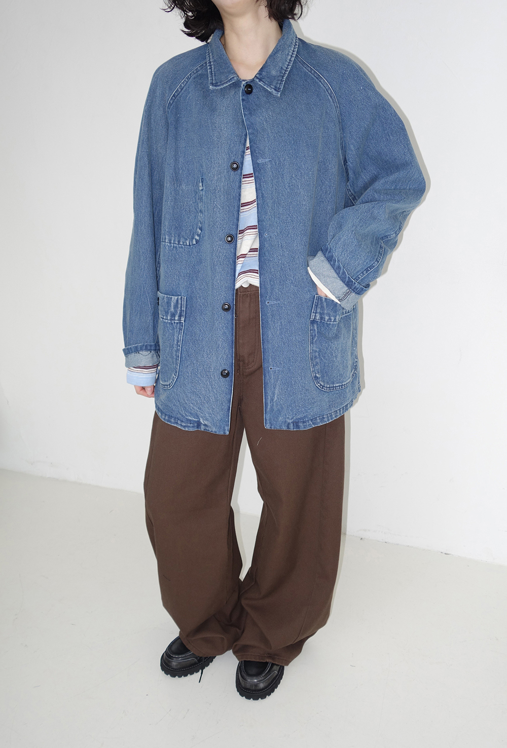 바지 모델 착용 이미지-S3L25