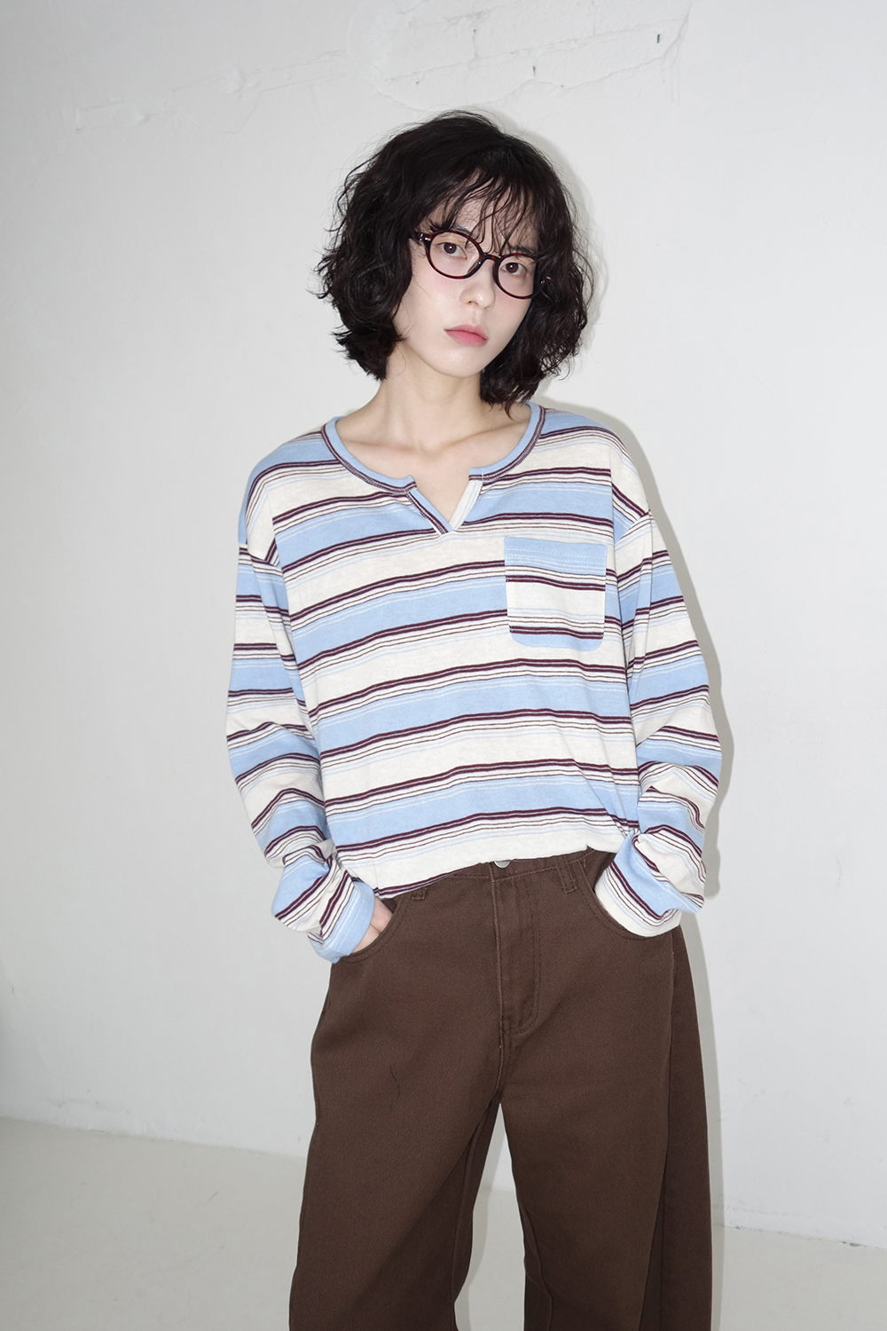 바지 모델 착용 이미지-S3L11