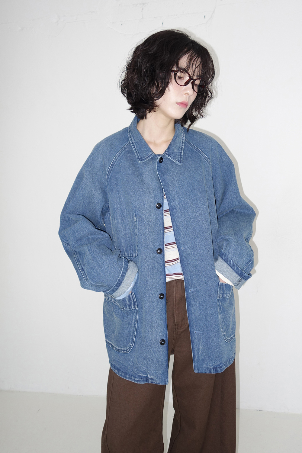 바지 모델 착용 이미지-S3L24