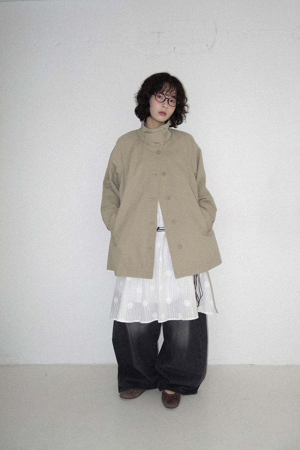 코트 모델 착용 이미지-S1L22