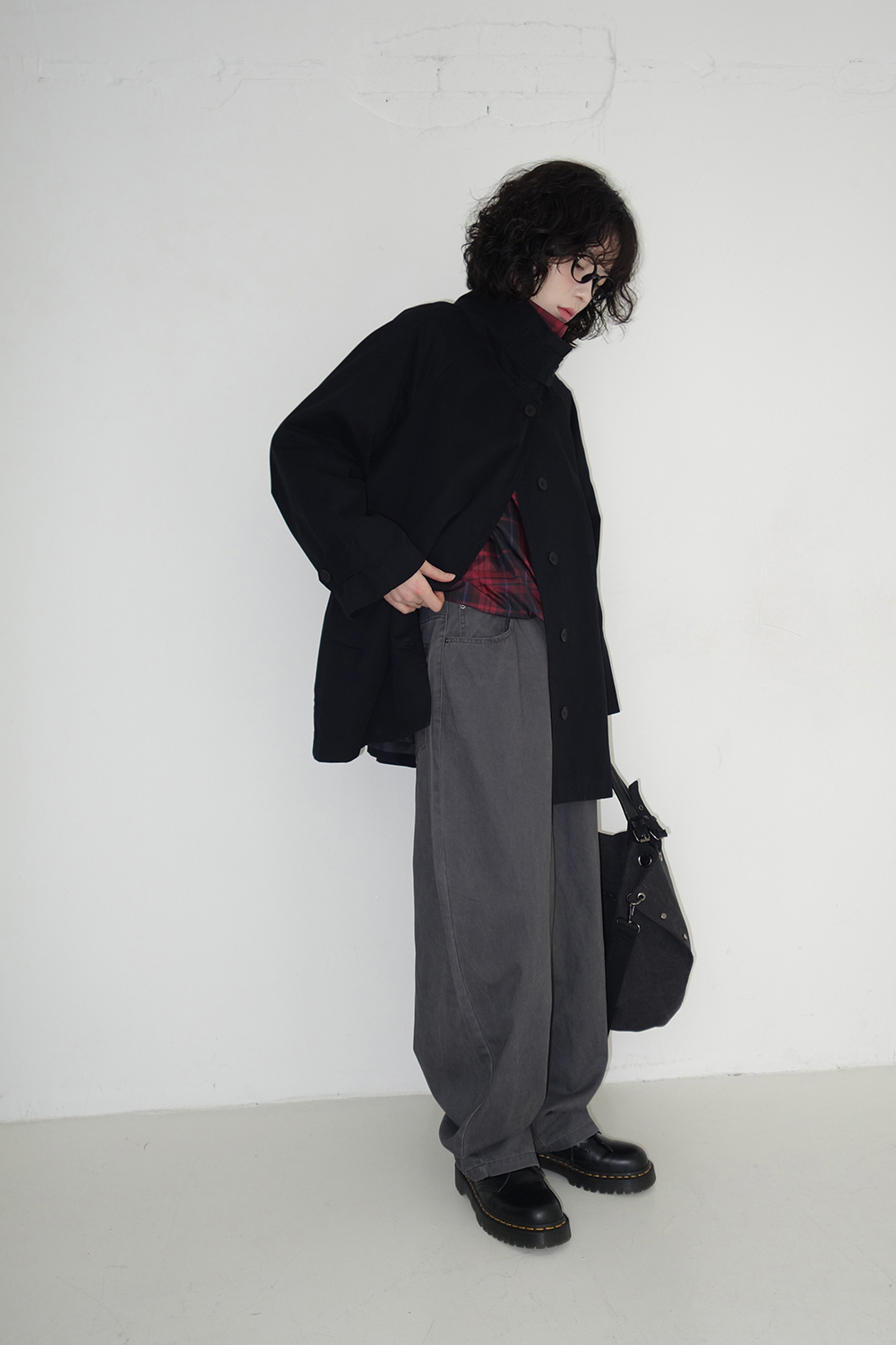 코트 모델 착용 이미지-S1L30