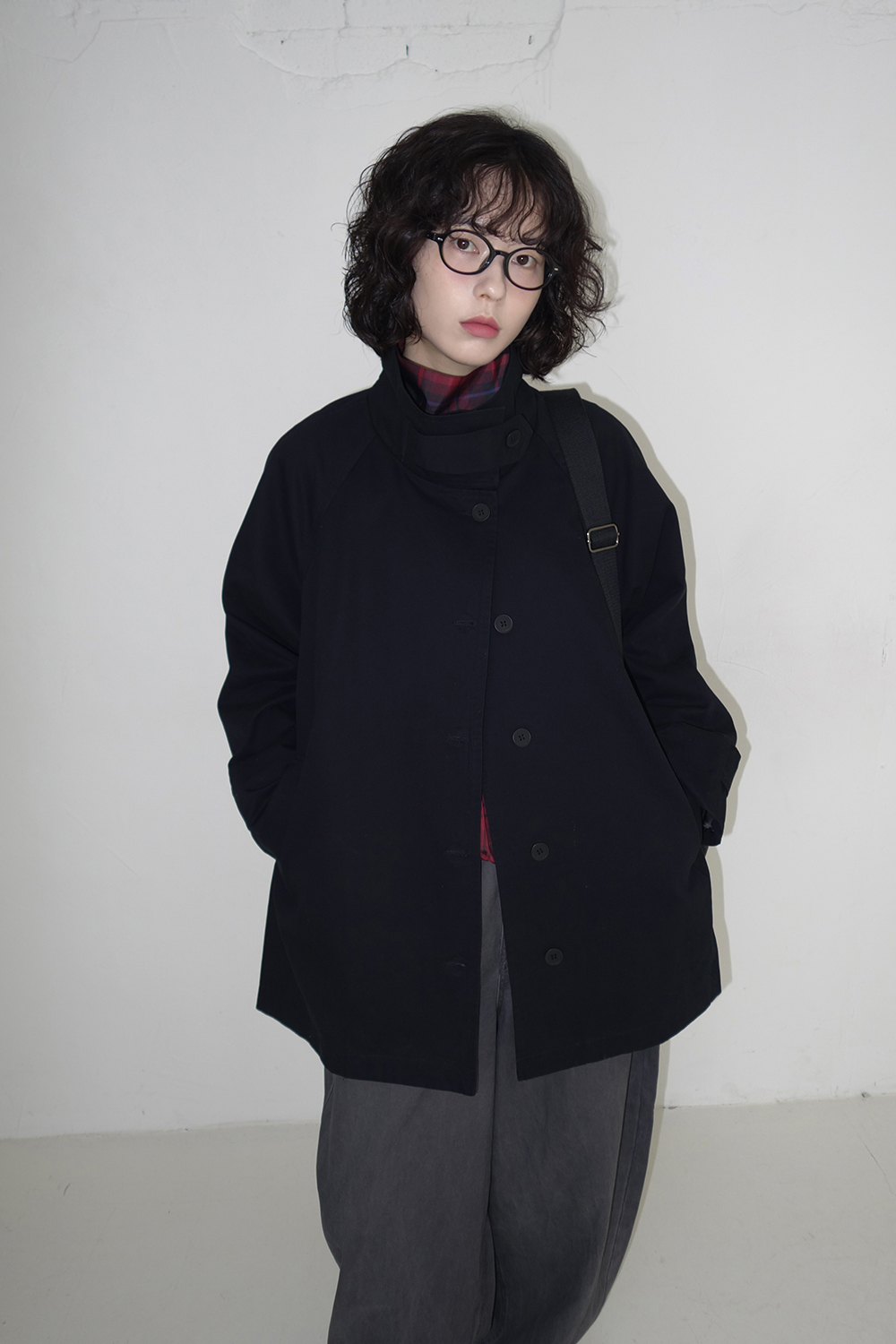 코트 모델 착용 이미지-S1L29