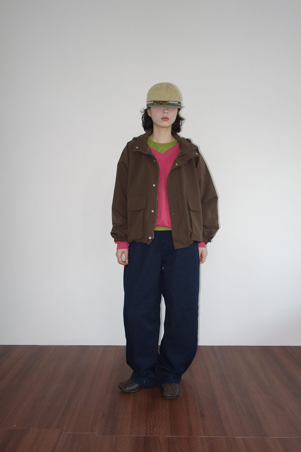 재킷 모델 착용 이미지-S1L13