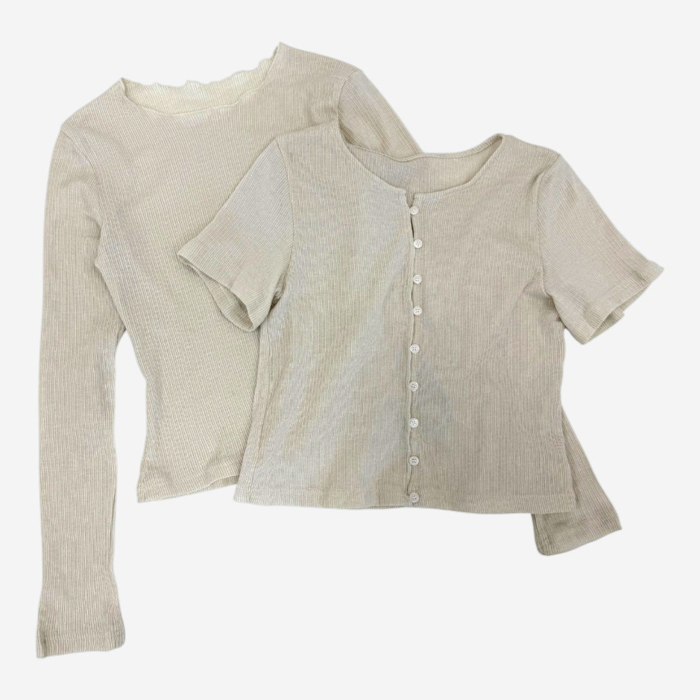 드레스 아이보리 색상 이미지-S1L35