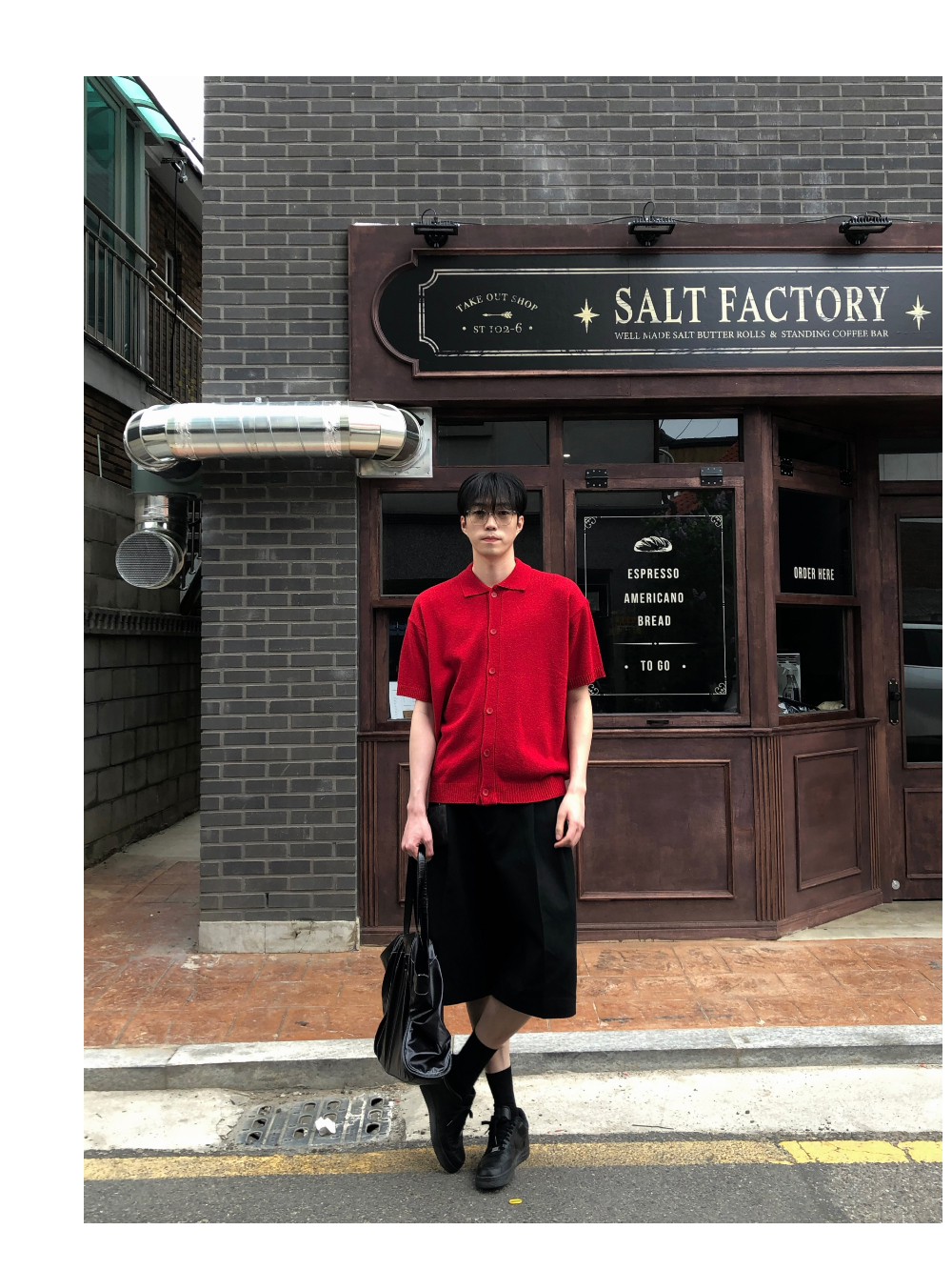 미니 스커트 모델 착용 이미지-S2L4