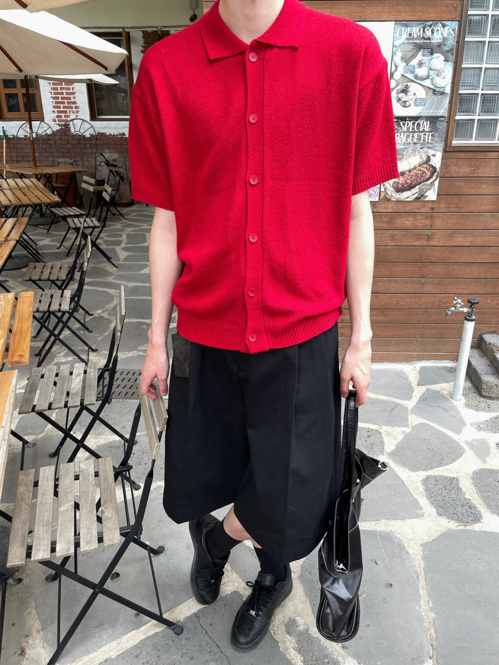 미니 스커트 모델 착용 이미지-S2L13