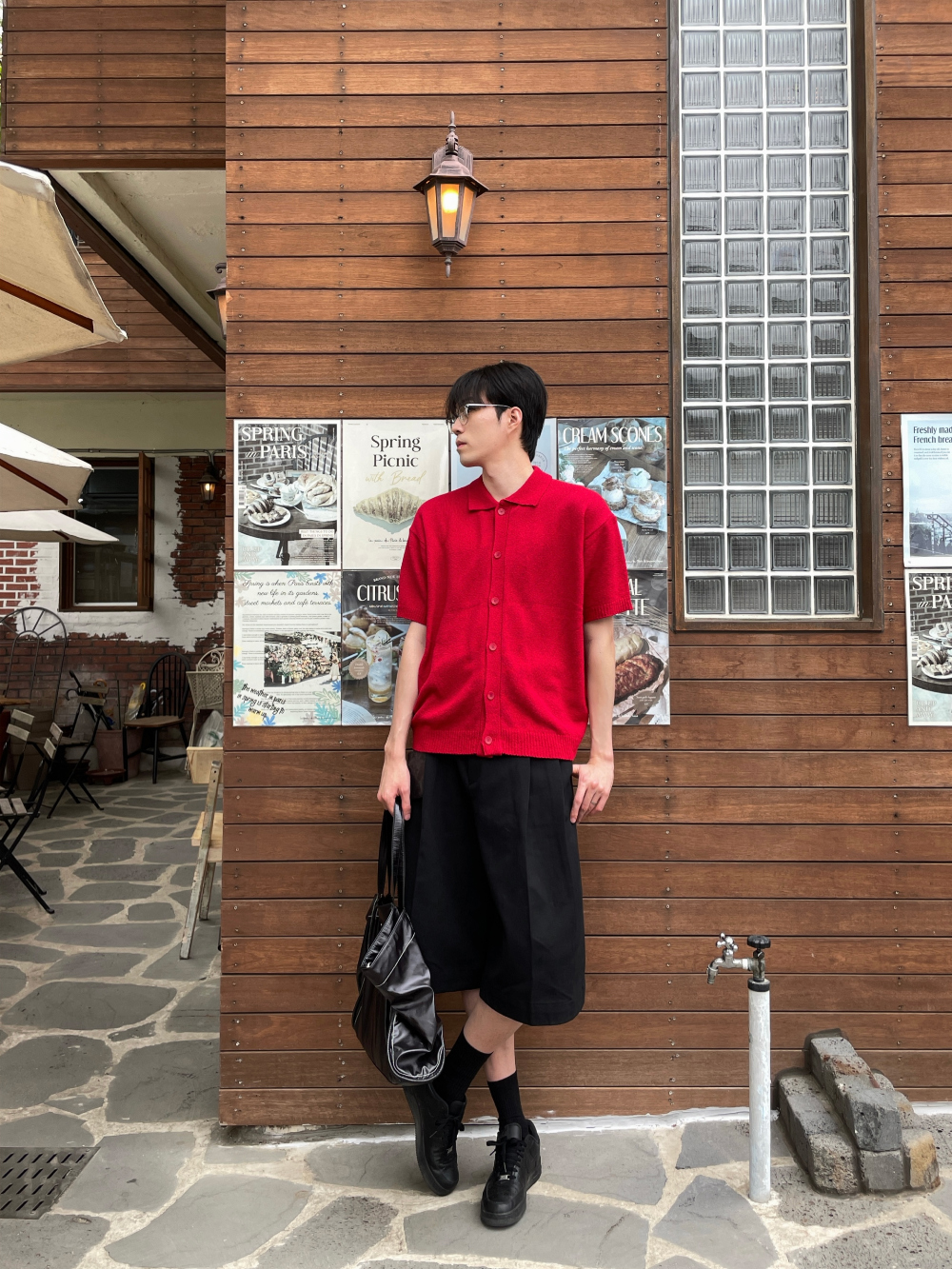 미니 스커트 모델 착용 이미지-S2L10