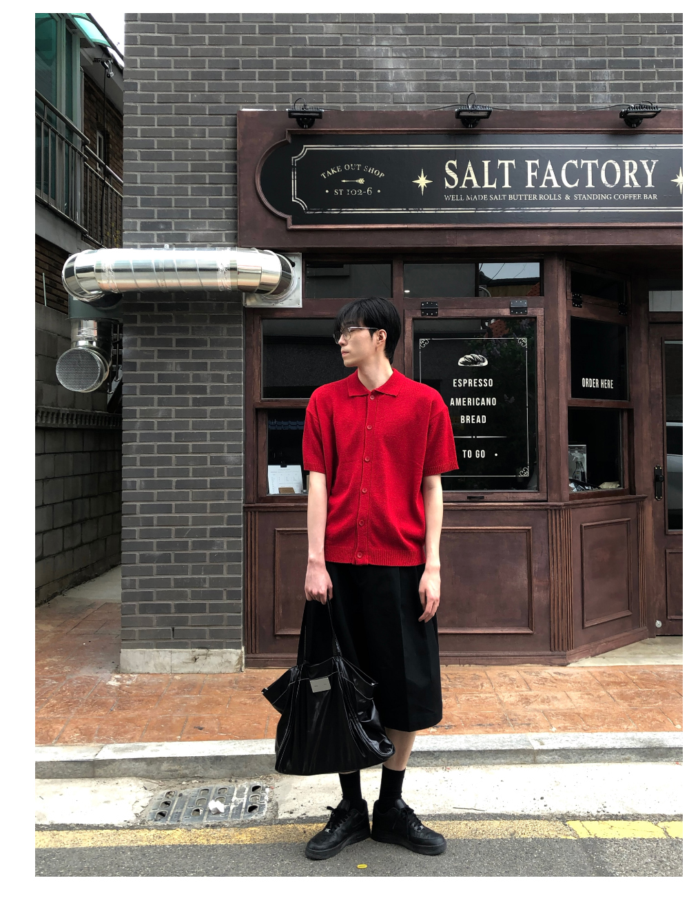 미니 스커트 모델 착용 이미지-S2L6