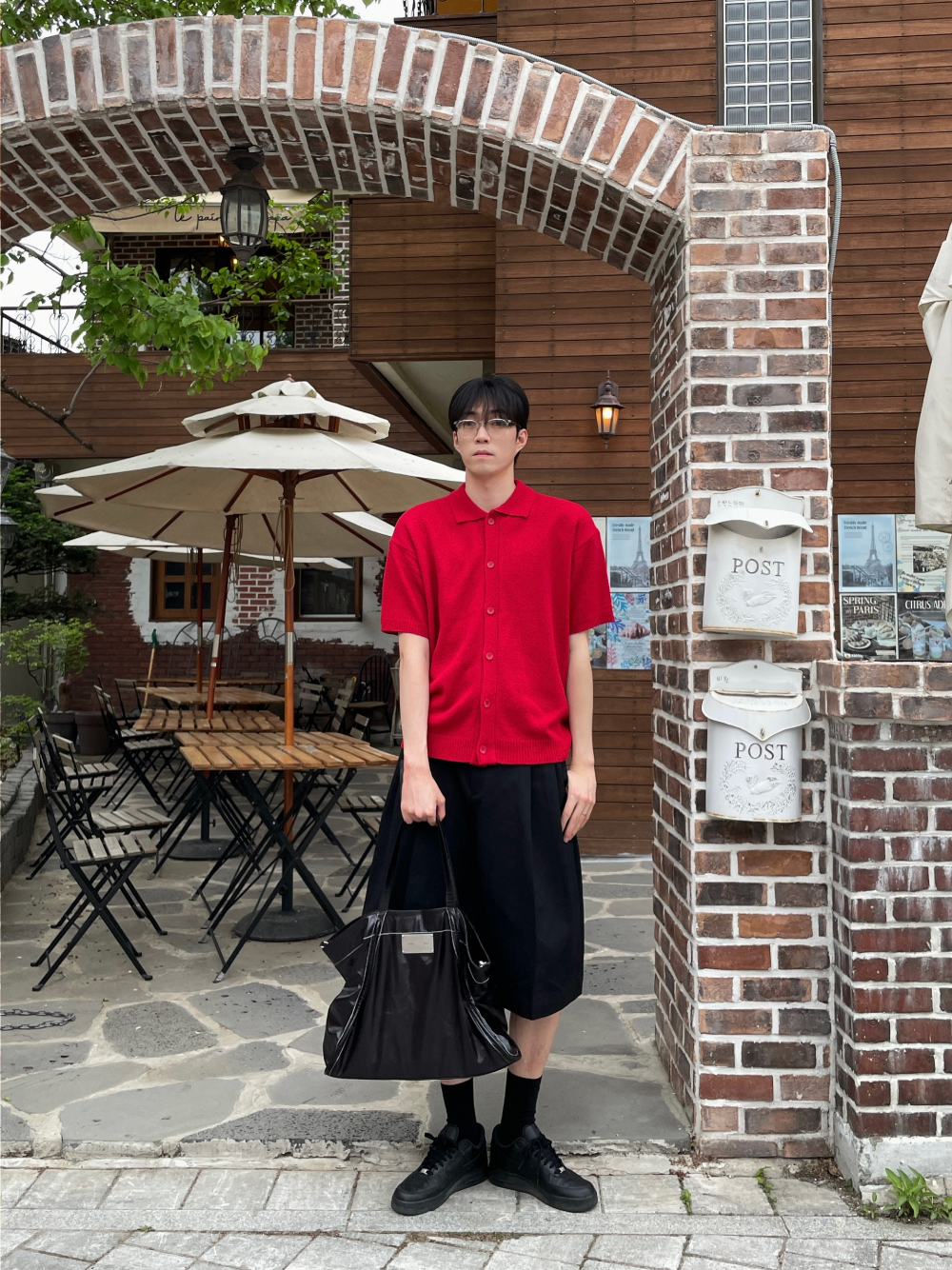 미니 스커트 모델 착용 이미지-S2L14