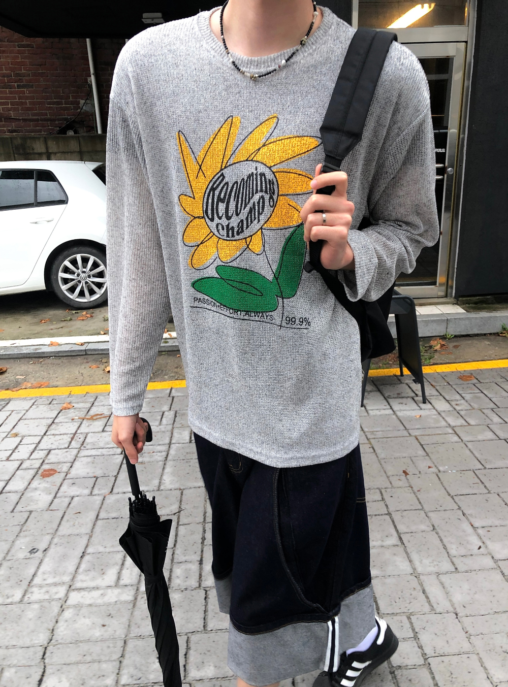 반바지 모델 착용 이미지-S2L14