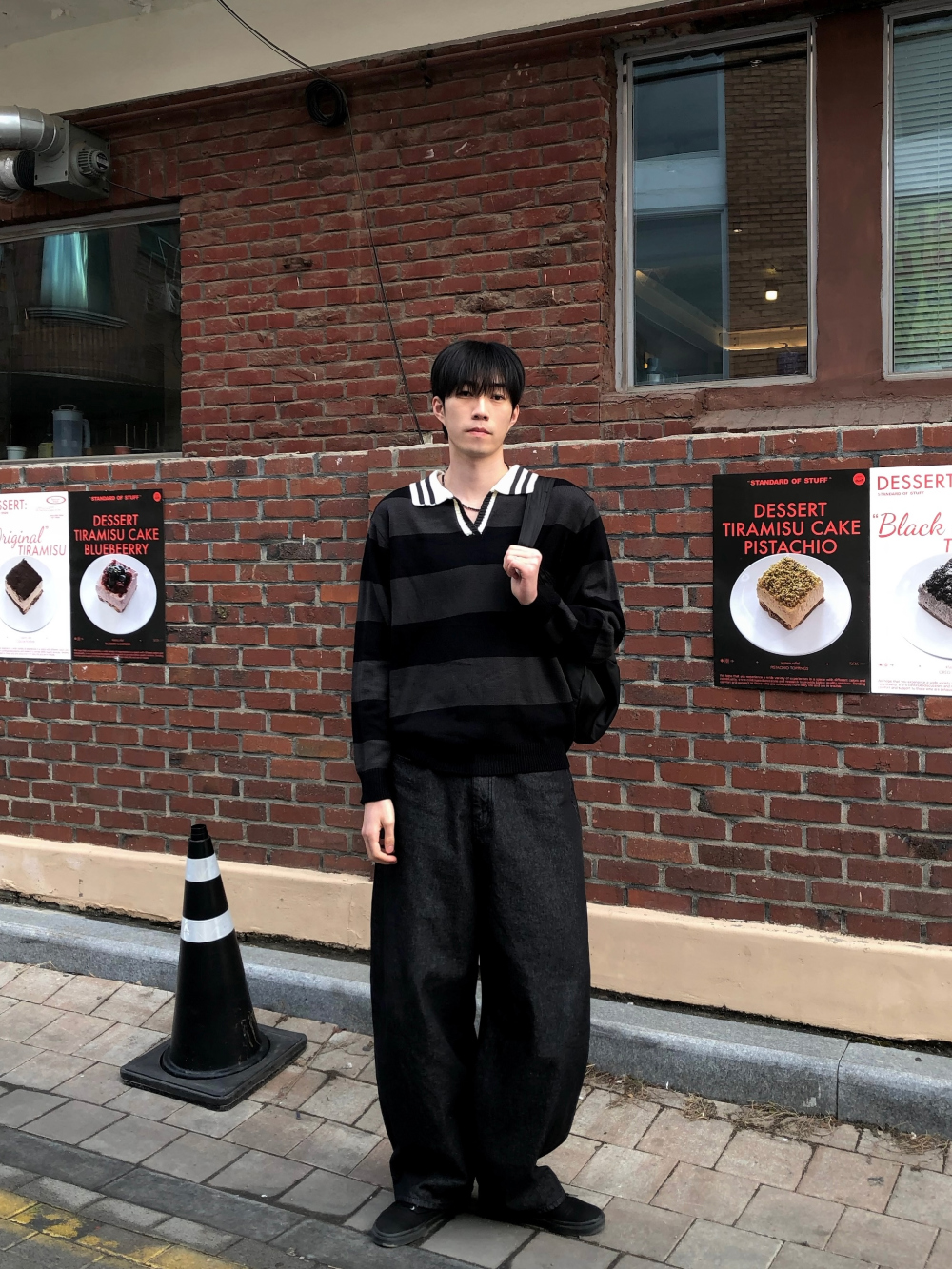 長袖 T 卹模特兒穿著圖片 - S1L18