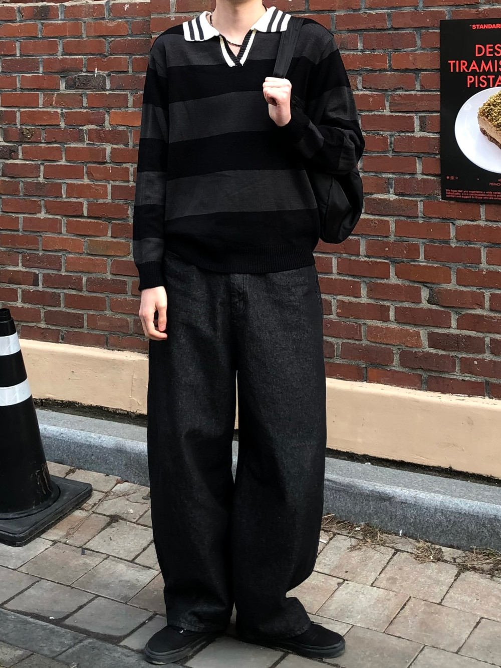 長袖 T 卹模特兒穿著圖片 - S1L28