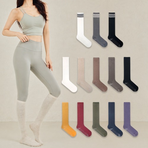 [2P SET] 레이나 논슬립 니삭스 요가 양말