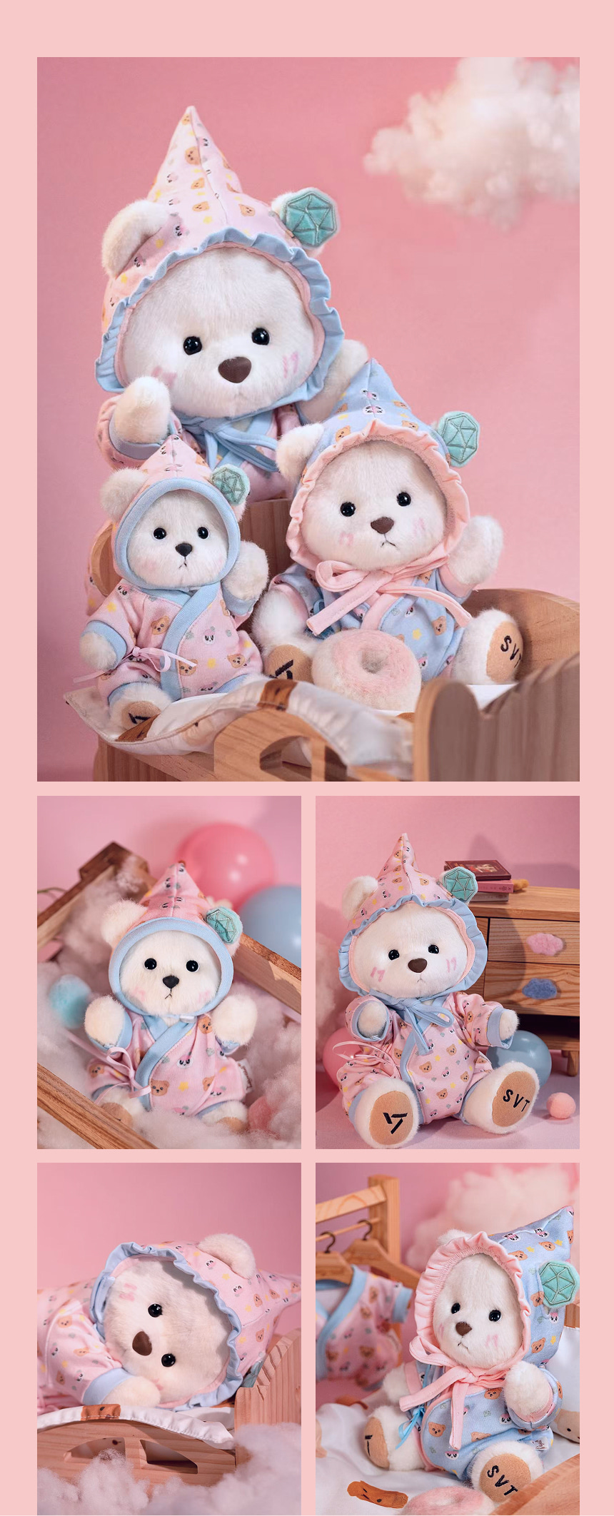 PRE-ORDER] SEVENTEEN X TEDDY-TALES - BONGBONG BEAR