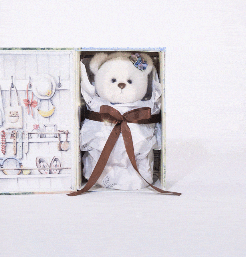 Lina Bear Character Bear Forget-Me-Not S | ファッション通販サイト NUGU