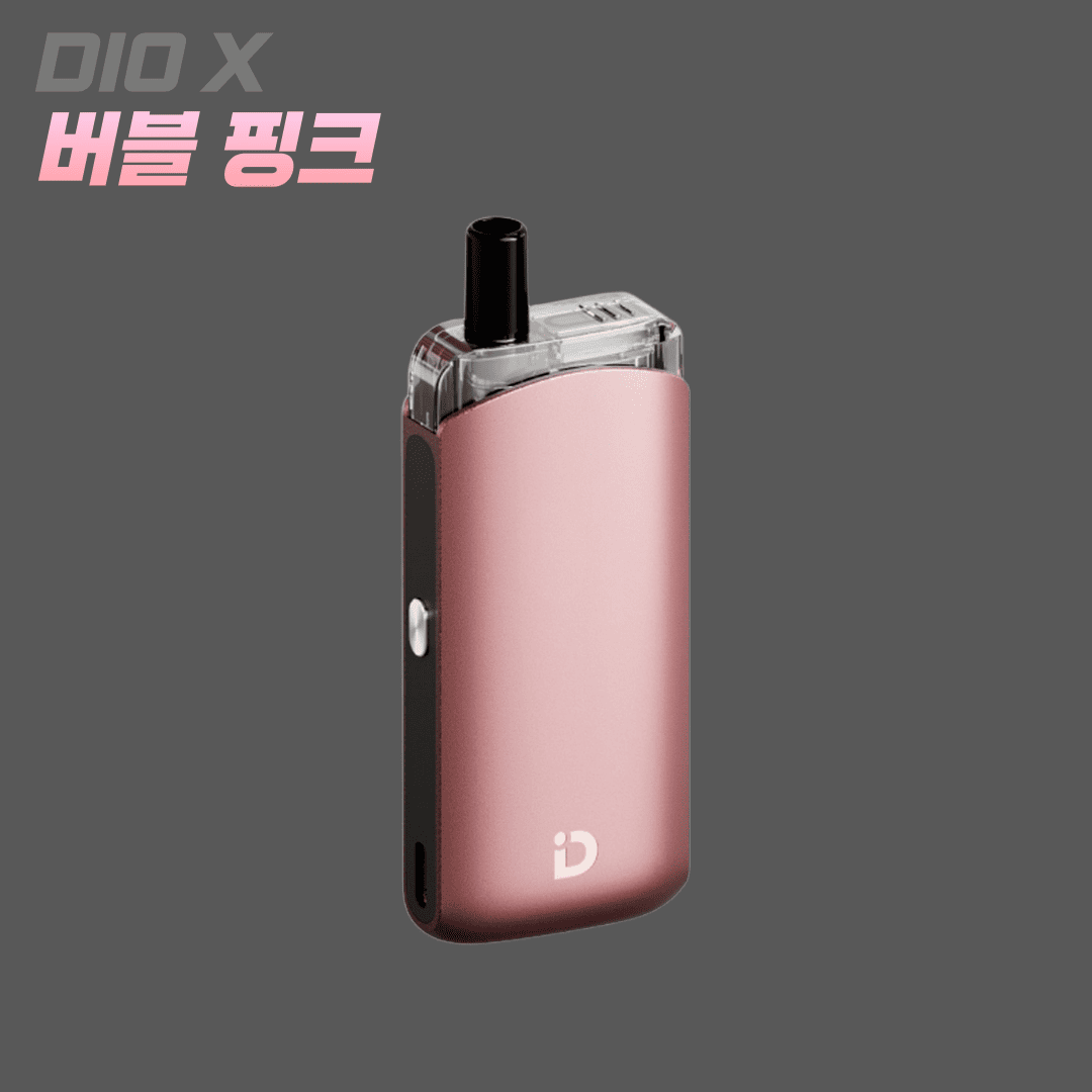 디오 X 버블 핑크 입호흡 전자담배