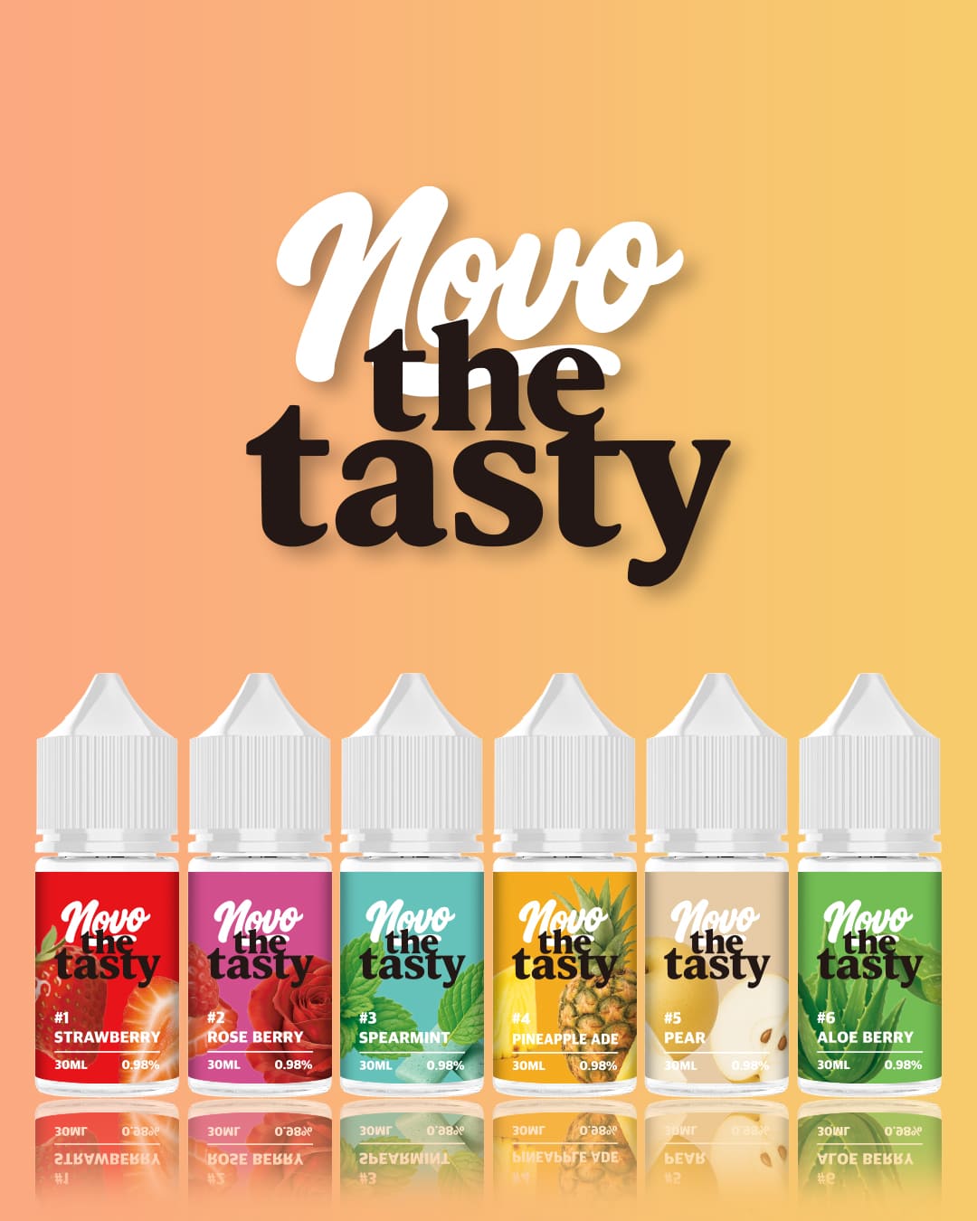 노보 더 테이스티 6종 The tasty 30ml (이벤트종료)