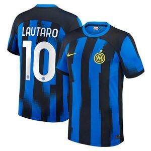 라우타로 마르티네즈 인터 밀란 나이키 2023/24 홈 레플리카 유니폼 - 블루 / Nike