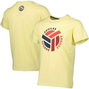 클럽 아메리카 라운드 티셔츠 - 옐로우 / Sport Design Sweden
