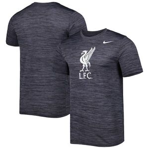 리버풀 나이키 프라이머리 로고 벨로시티 레전드 퍼포먼스 티셔츠 - 블랙 / Nike