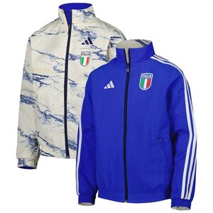 이탈리아 국가대표 아디다스 유스팀 국가 리버서블 풀집 자켓 - 블루 / adidas