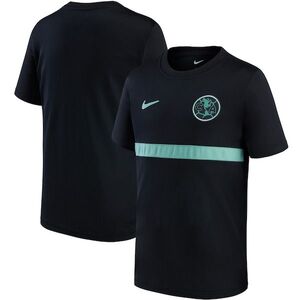 클럽 아메리카 나이키 유스 아카데미 프로 퍼포먼스 티셔츠 - 블랙 / Nike