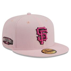 샌프란시스코 자이언츠 뉴에라 2014 MLB 월드시리즈 5950 핏 모자 - 핑크 / New Era