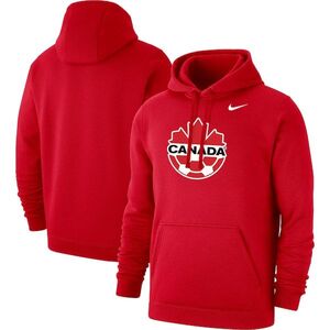 캐나다 사커 나이키 클럽 프라이머리 풀오버 후디 - 레드 / Nike