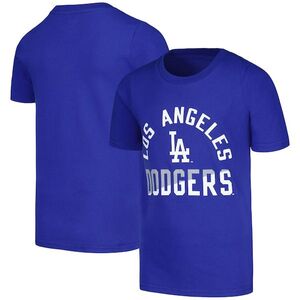 로스앤젤레스 다저스 유스 하프타임 티셔츠 - 로얄 / Outerstuff