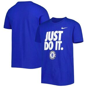 첼시 나이키 유스 저스트 두 잇 티셔츠 - 블루 / Nike