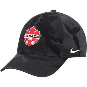 캐나다 축구 나이키 캠퍼스 조절 모자 - 카모 / Nike