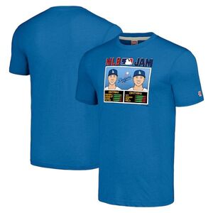 오타니 쇼헤이 LA 다저스 오마주 MLB 잼 티셔츠 - 로얄 / Homage