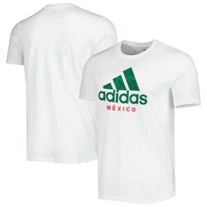 멕시코 대표팀 아디다스 DNA 그래픽 티셔츠 - 화이트 / adidas