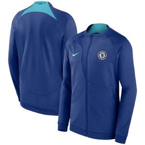 첼시 나이키 아카데미 프로 앤섬 라글란 퍼포먼스 풀집 자켓 - 블루 / Nike